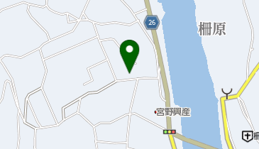 藤原地区公会堂の地図画像