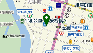 スタジオフレックスの地図画像