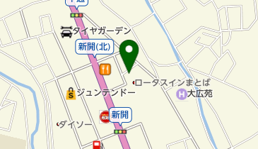 ばら薬局の地図画像