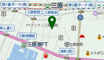 溶岩焼なごみの地図画像