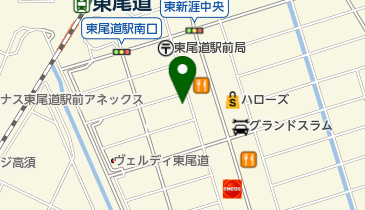 バレエスタジオアジュレの地図画像