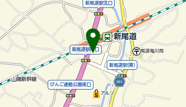 ピザ・ロイヤルハット新尾道店の地図画像