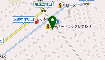 ブレスレットの店わらべの地図画像