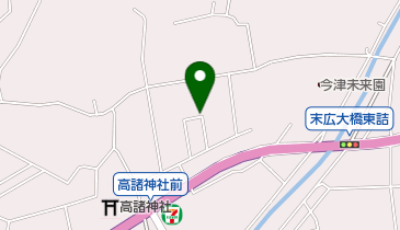 クラモト美容室の地図画像