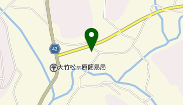 松ケ原集会所の地図画像