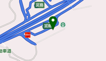 宮島サービスエリア 下り線インフォメーションの地図画像