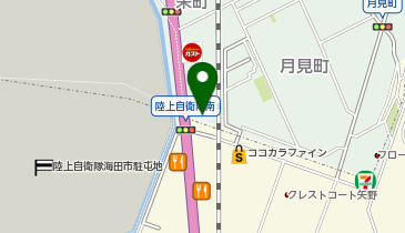 キャッツ・アイの地図画像