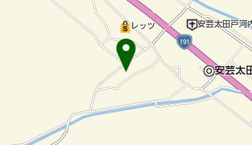 安芸太田町コミュニティセンター 戸河内交流センターの地図画像