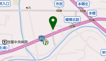 ペットライフアミーの地図画像