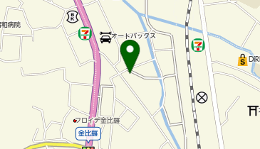 株式会社魚富の地図画像