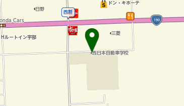 西日本技術講習センターの地図画像