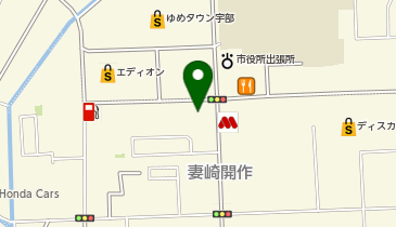 ペットランドあつまれ宇部店の地図画像