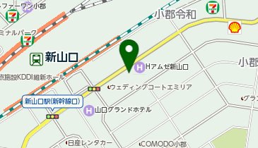 ECCジュニア山口センターの地図画像