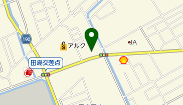 めばえ薬局 田島店の地図画像