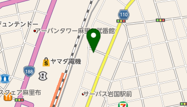 米屋珠算学院 事務局の地図画像