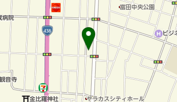 クリーニングランドリー・キッチン秋田町店の地図画像