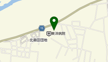 東洋鍼灸センターの地図画像