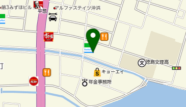 かさまつ在宅クリニックの地図画像