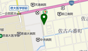 株式会社三愛薬局 蔵本支店の地図画像