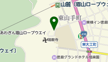 徳島市役所 教育委員会 新町公民館の地図画像