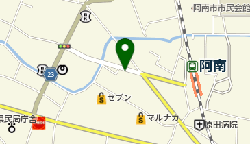 若石健康法・びわ温圧・ゆるりの地図画像