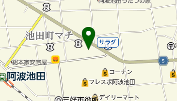 古谷料理店の地図画像