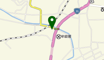 にし接骨院の地図画像