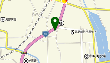 祖川メガネ時計店の地図画像