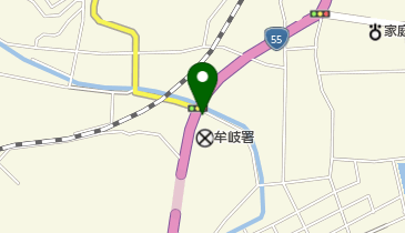 ライズ美容室の地図画像