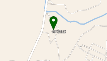 海南建設有限会社の地図画像