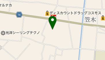 若松園の地図画像
