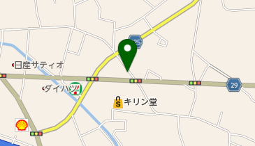 もり美容室の地図画像