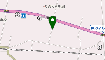 ヘアーサロンアブリー(abri)の地図画像