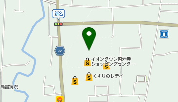 イトウゴフク 国分寺店の地図画像