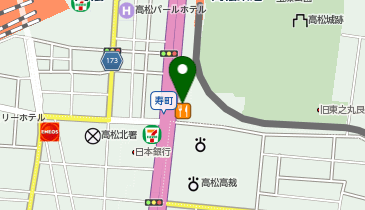 株式会社環境防災高松営業所の地図画像