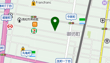 コポ高松ライオン通り店の地図画像
