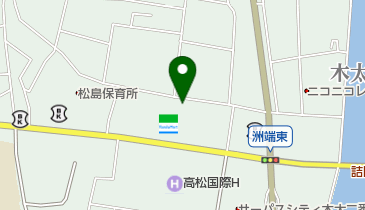 寿晃整骨院高松本院の地図画像