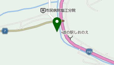 塩江個人タクシーの地図画像