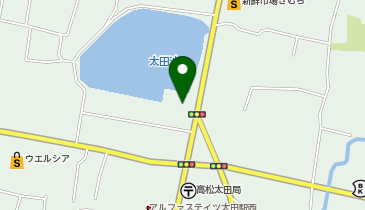 高松市役所市民局 太田南コミュニティセンターの地図画像