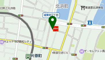 高松市役所市民局 新塩屋町コミュニティセンターの地図画像