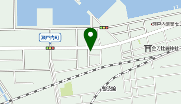 高松市役所市民局 日新コミュニティセンターの地図画像