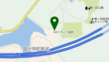 はくちょう温泉の地図画像