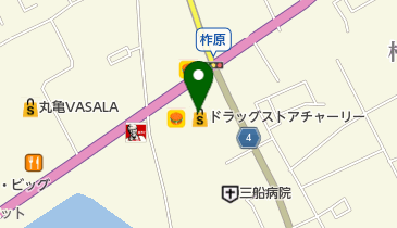 チャーリー丸亀店の地図画像