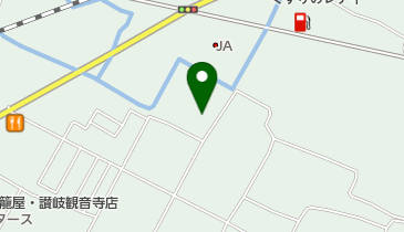 香川県農業協同組合観音寺農機センターの地図画像