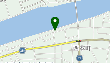 北野洋服店の地図画像