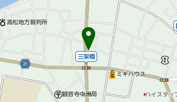 藤原理容院の地図画像