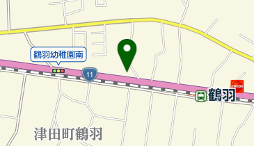 津田多目的研修集会施設の地図画像