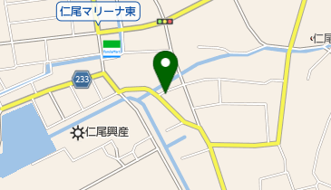 河田釣具店の地図画像