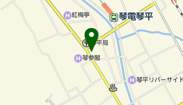 イロハ美容院の地図画像