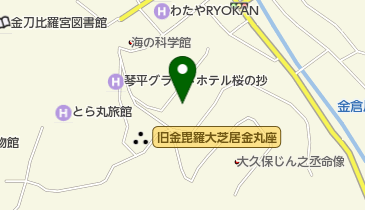 石鎚教会の地図画像